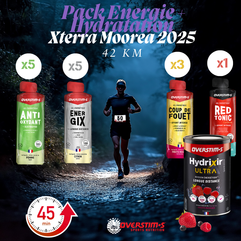 Pack energie Hydratation Xterra Moorea 2025 42 km