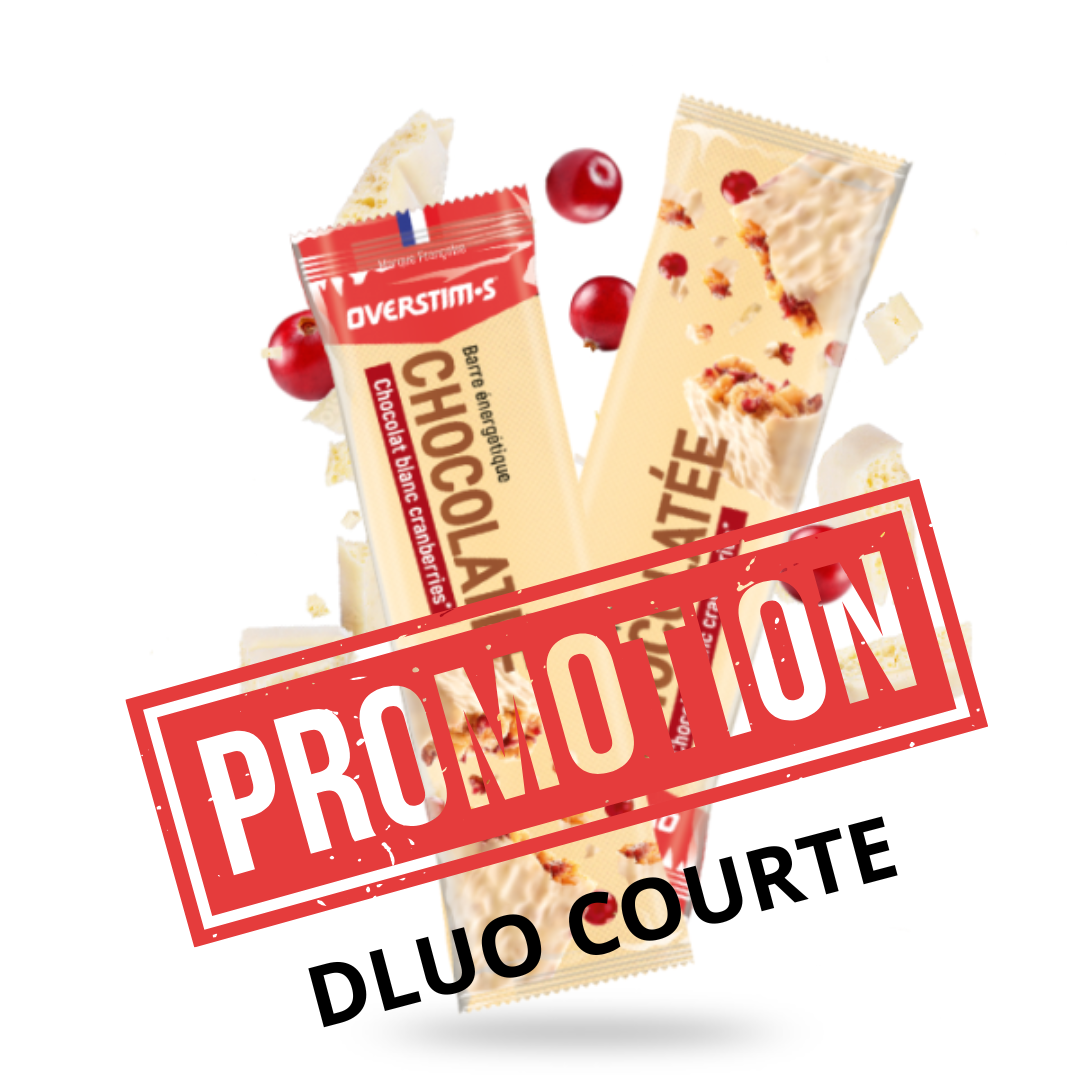 [DLUO Courte - PROMO] BARRE CHOCOLAT BLANC - CRANBERRIES