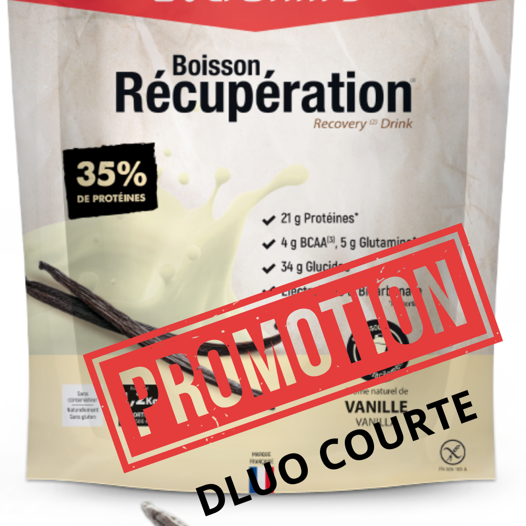 [DLUO Courte - PROMO] -40% BOISSON DE RÉCUPÉRATION ÉLITE - VANILLE